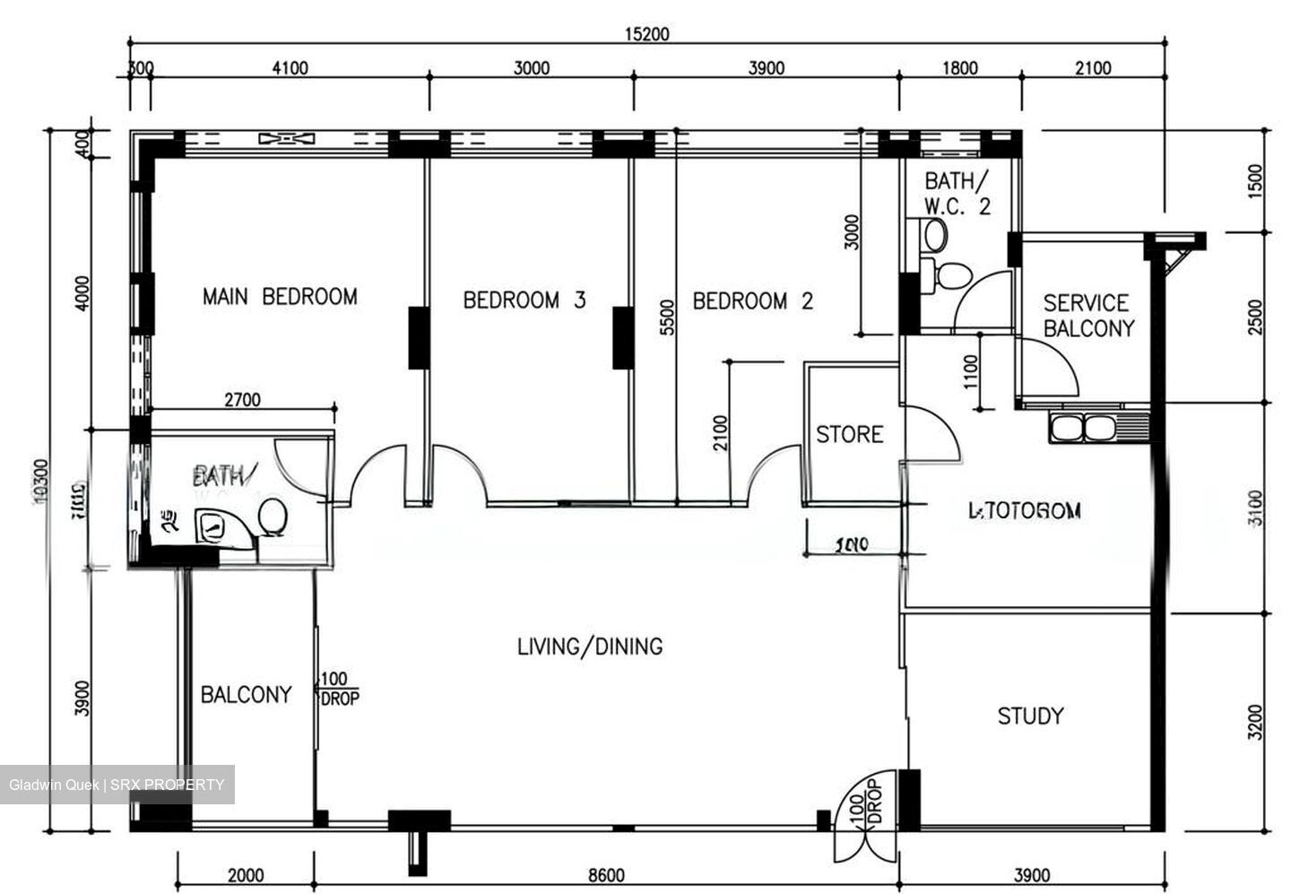 Blk 561 Choa Chu Kang North 6 (Choa Chu Kang), HDB Executive #561297241